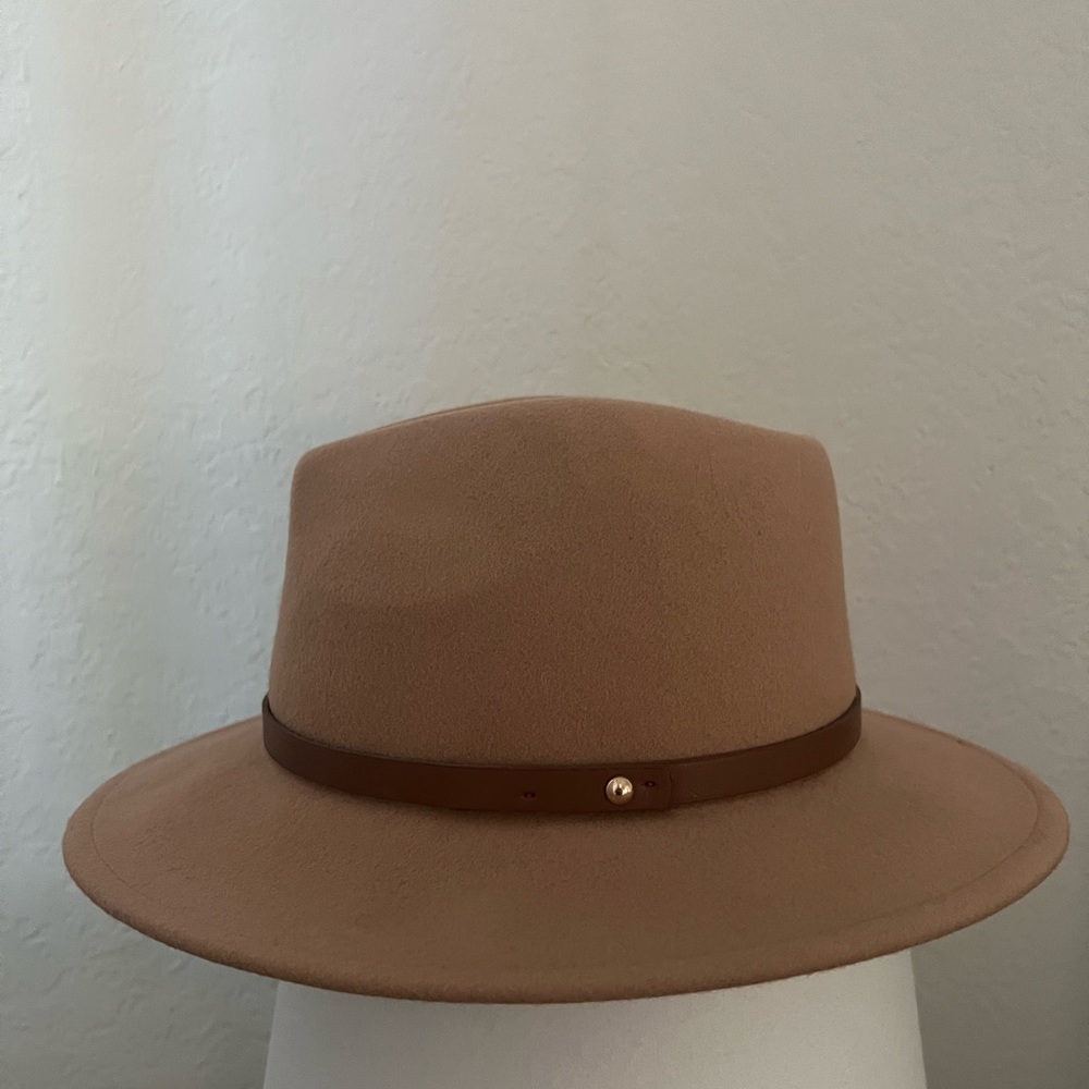 Melrose & Market Tan Felt Fedora